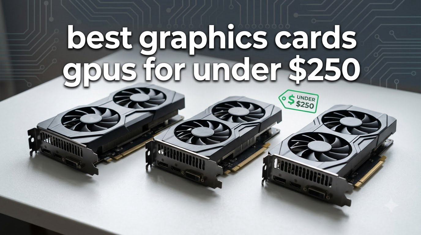 best graphics cards gpus for under $250