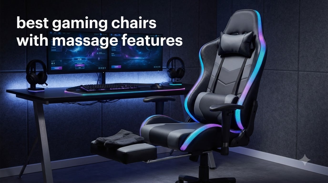 best gaming chairs with massage features