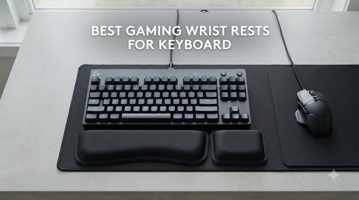 best gaming wrist rests for keyboard