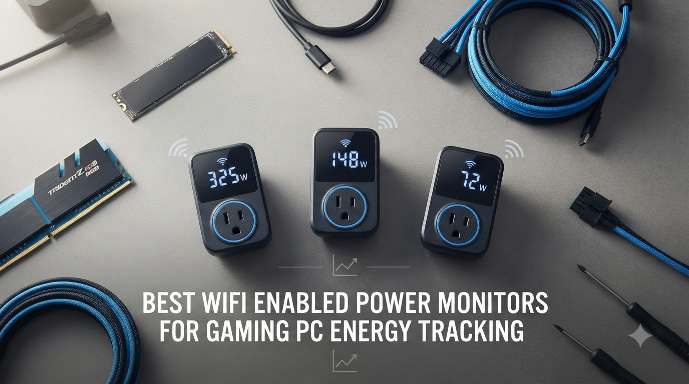 best wifi enabled power monitors for gaming pc energy tracking