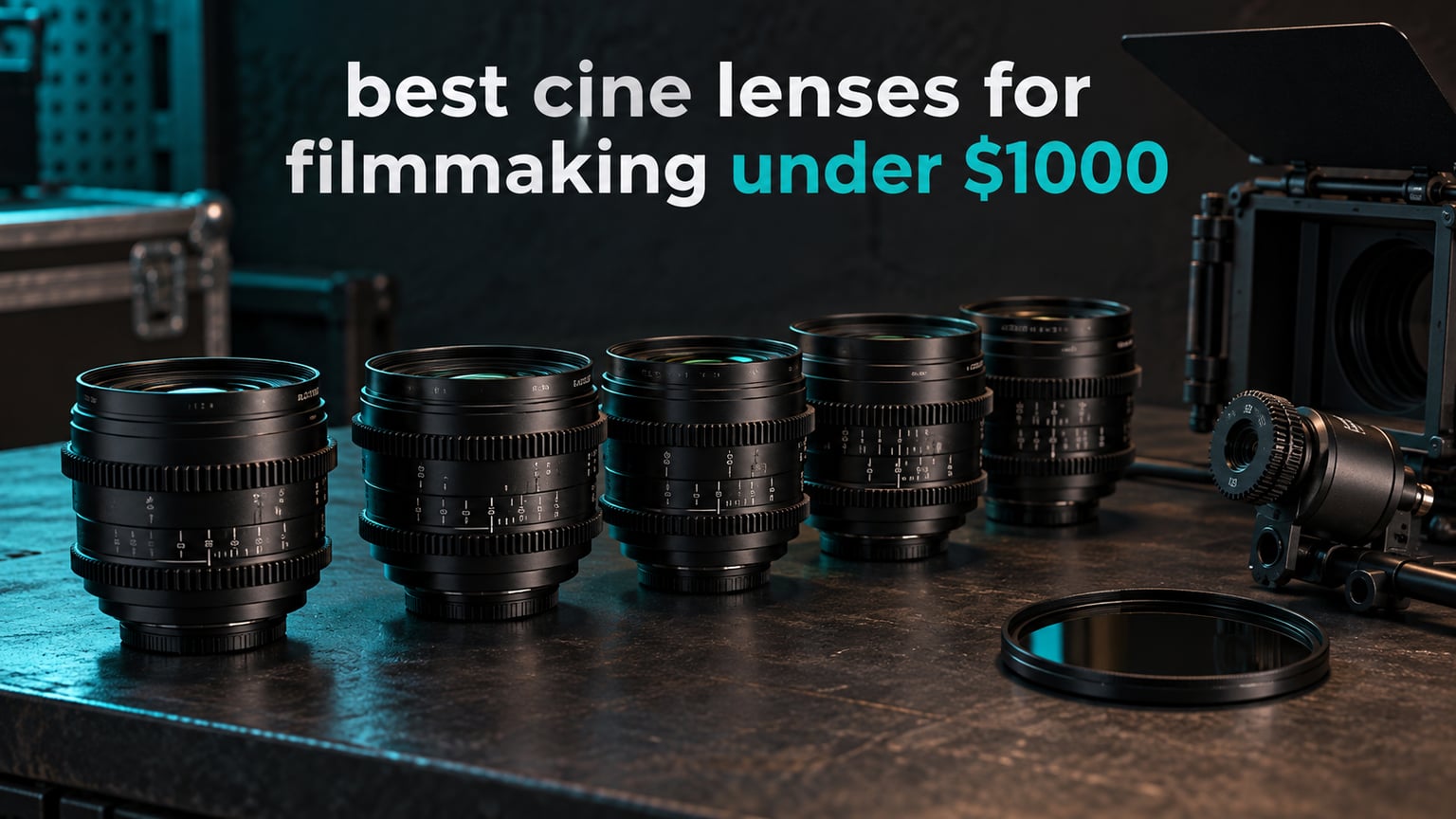 best cine lenses for filmmaking under $1000