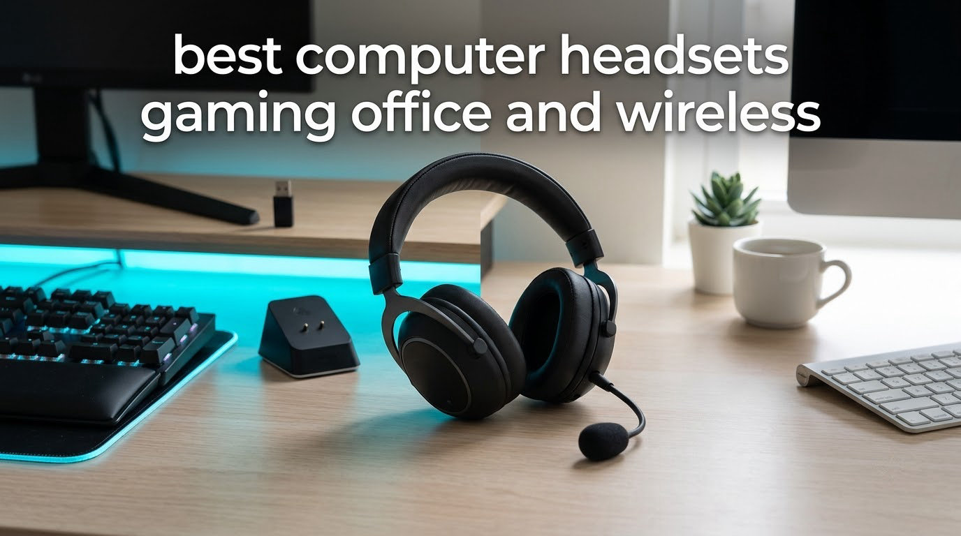 best computer headsets gaming office and wireless