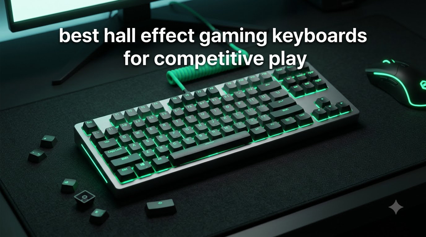 best hall effect gaming keyboards for competitive play