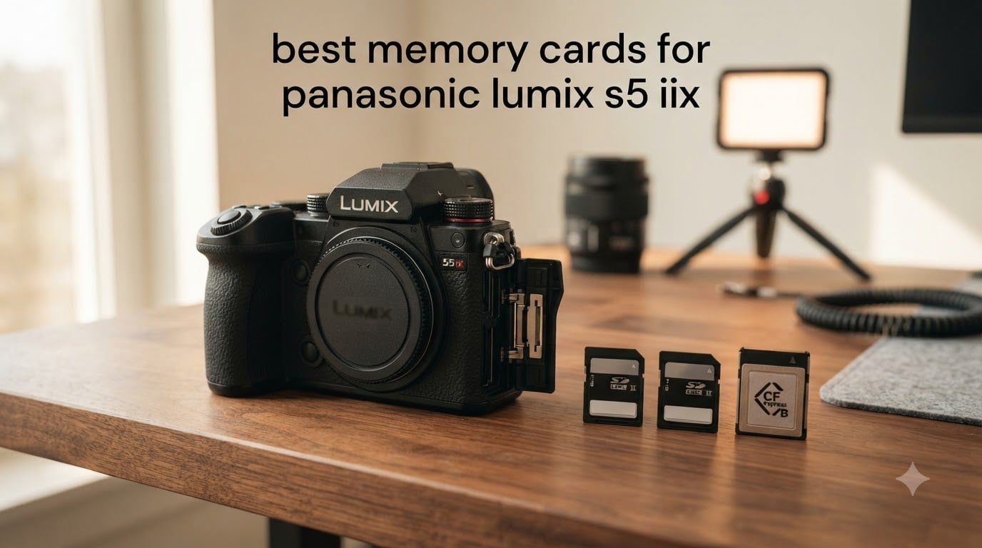 best memory cards for panasonic lumix s5 iix
