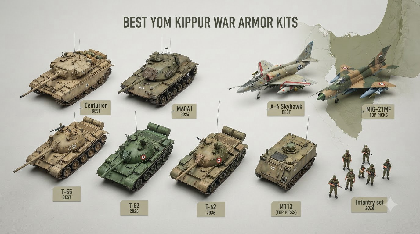 best yom kippur war armor kits