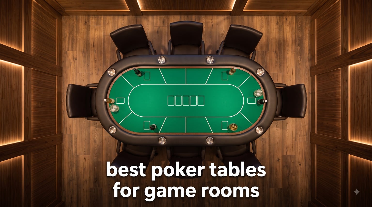 best poker tables for game rooms