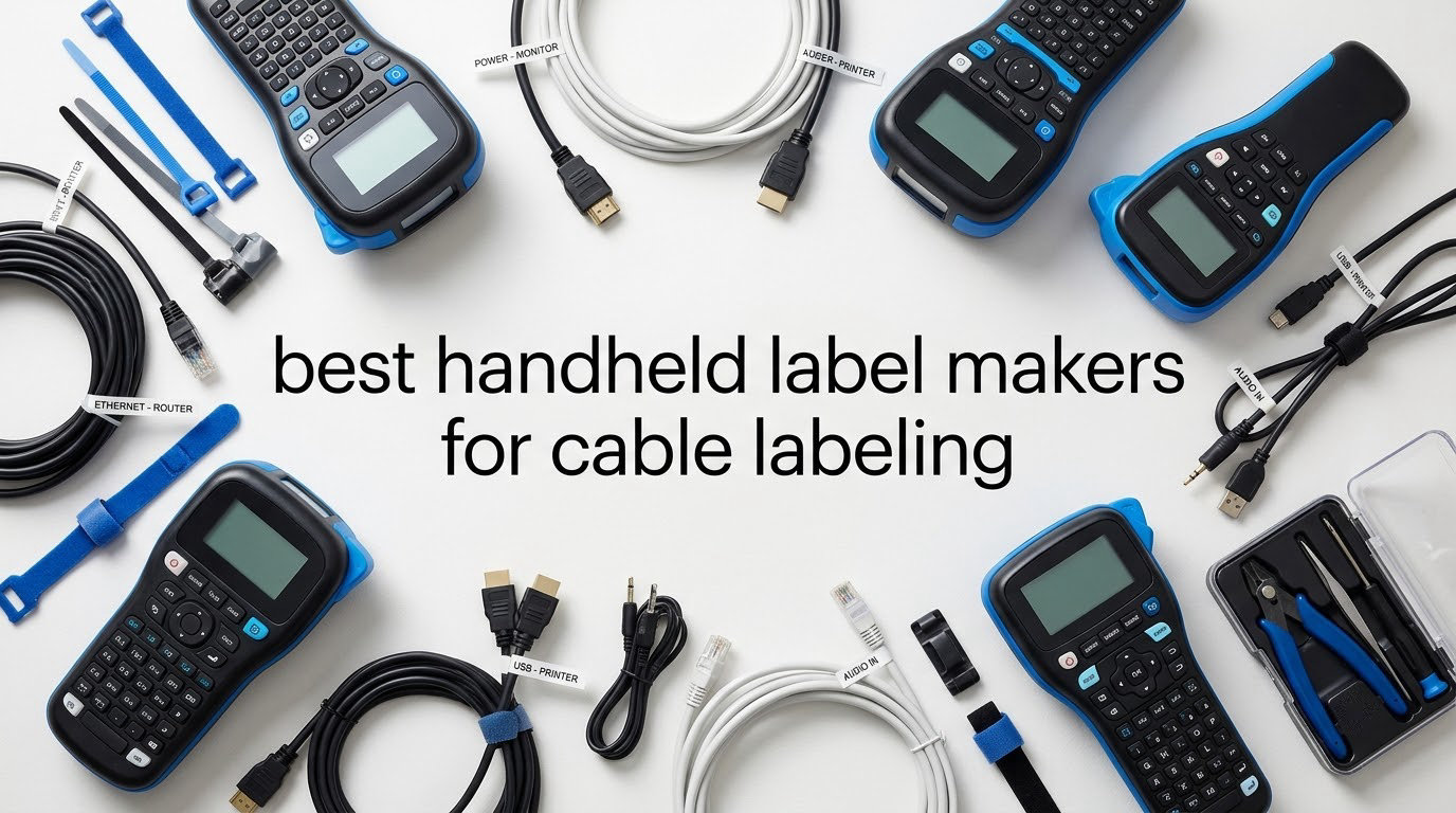 best handheld label makers for cable labeling