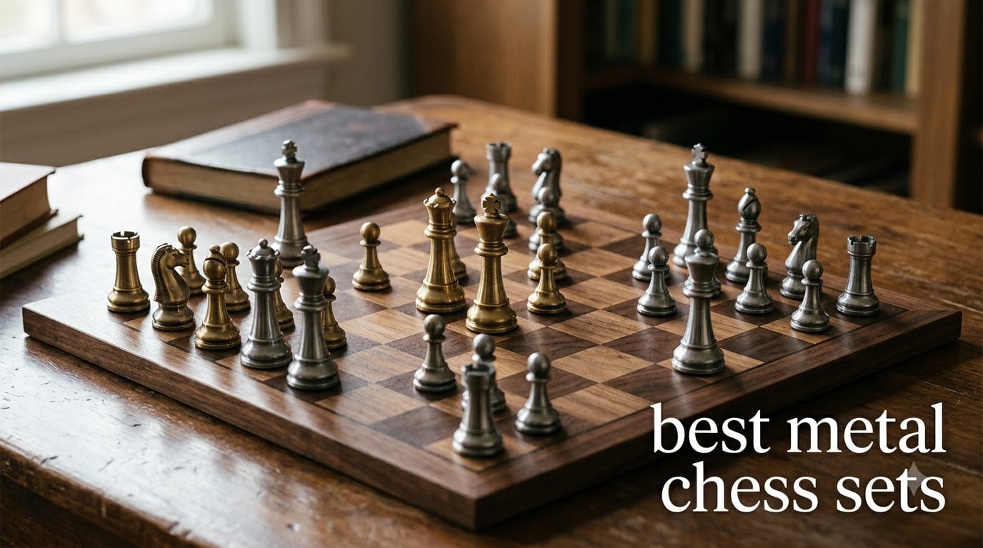 best metal chess sets