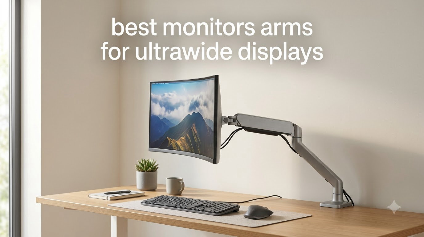 best monitors arms for ultrawide displays