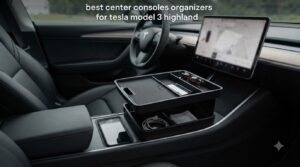 best center consoles organizers for tesla model 3 highland