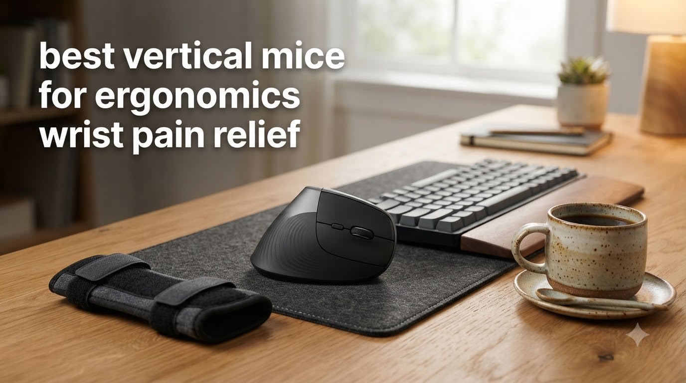 best vertical mice for ergonomics wrist pain relief
