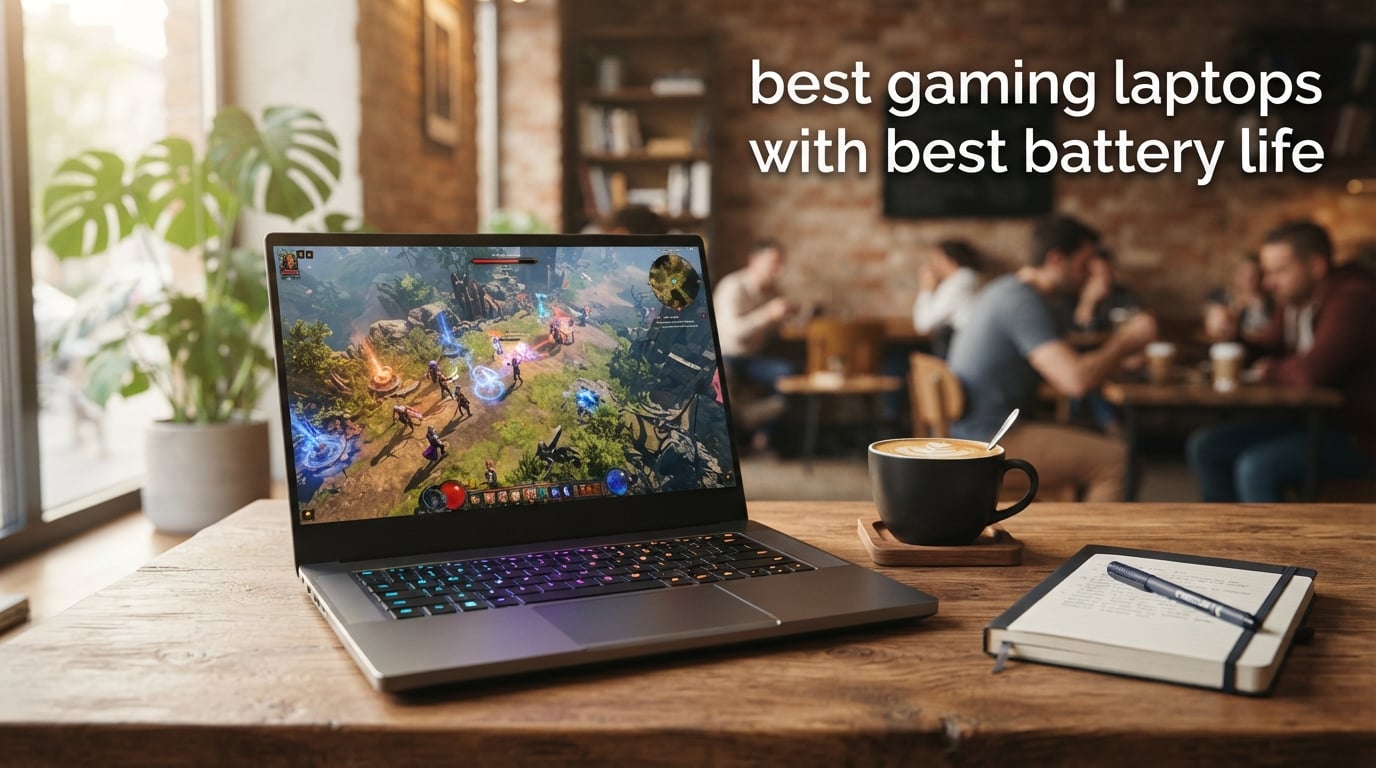 best gaming laptops with best battery life