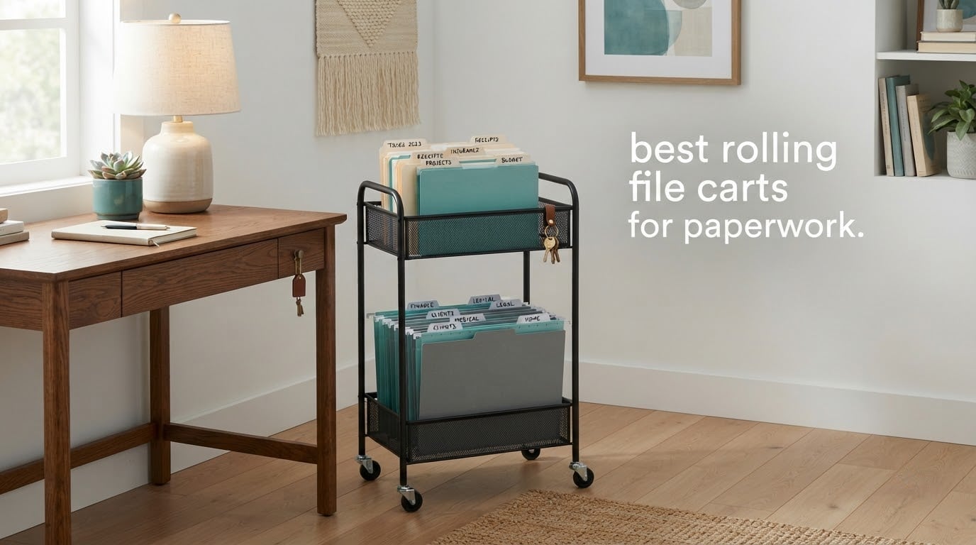 best rolling file carts for paperwork