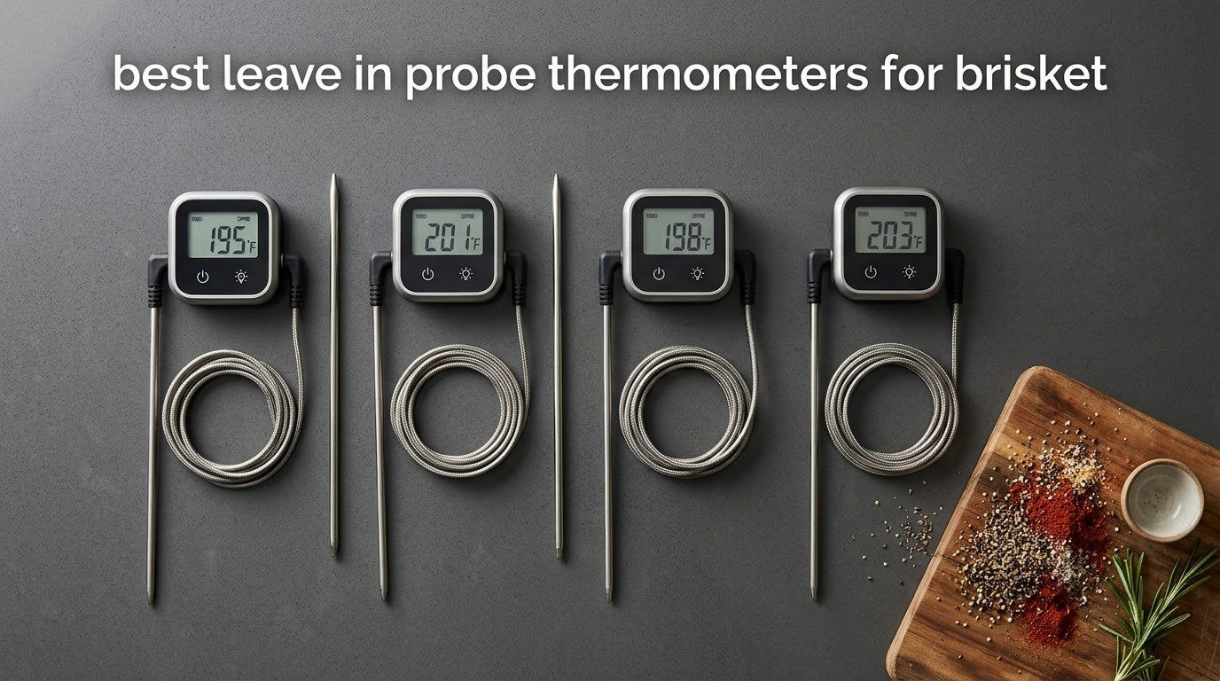 best leave in probe thermometers for brisket