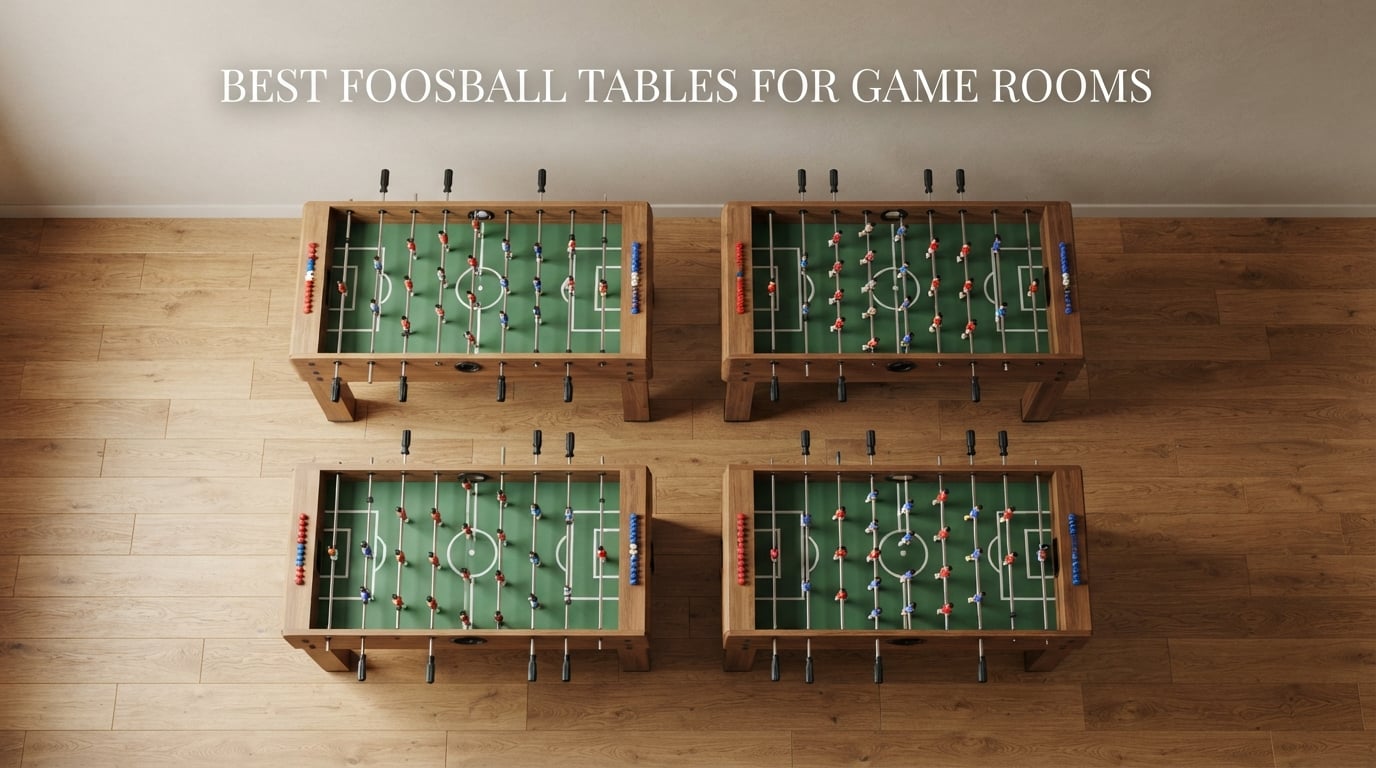 best foosball tables for game rooms