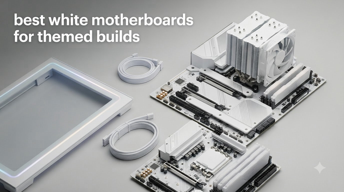 best white motherboards for themed builds