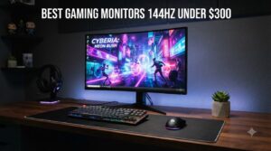best gaming monitors 144hz under $300