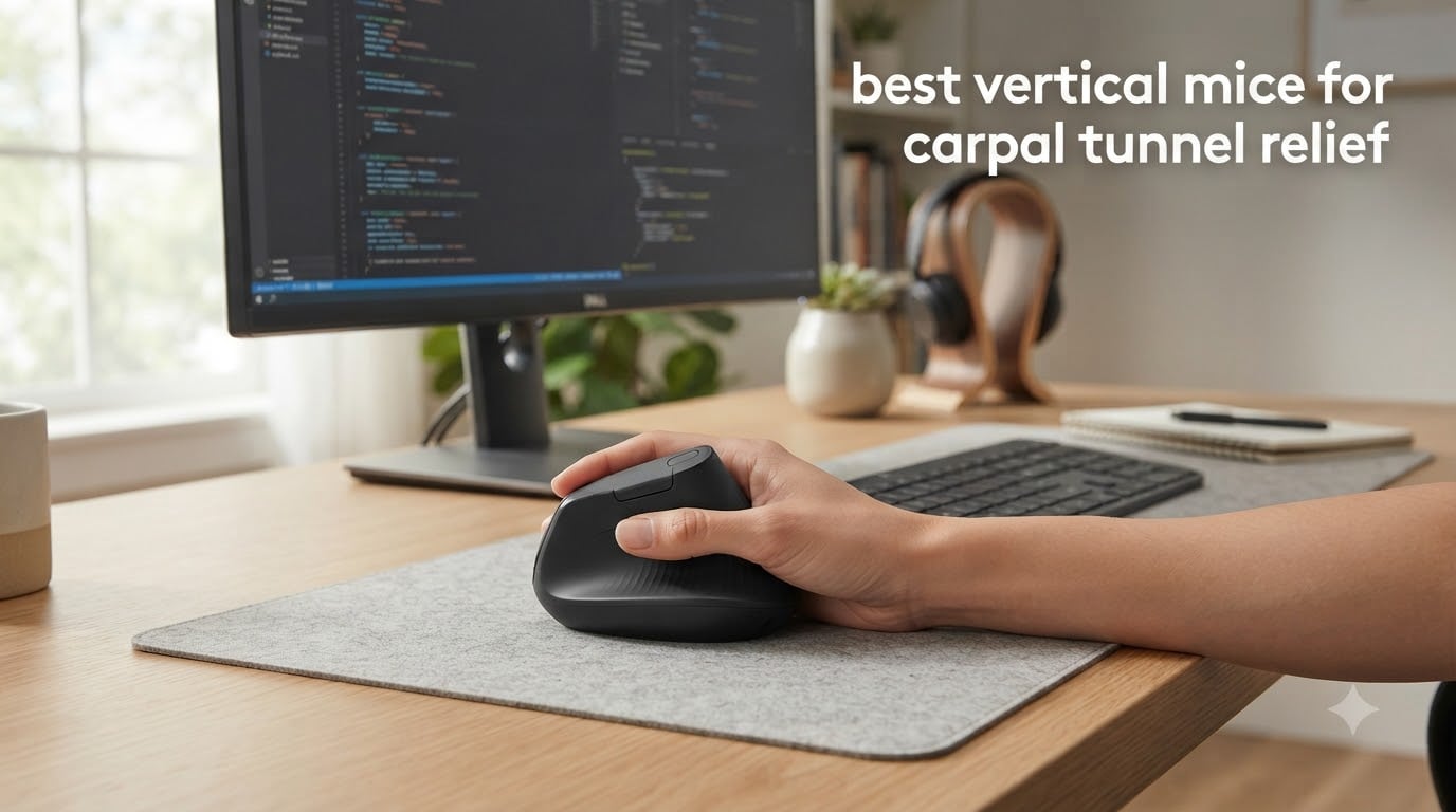 best vertical mice for carpal tunnel relief
