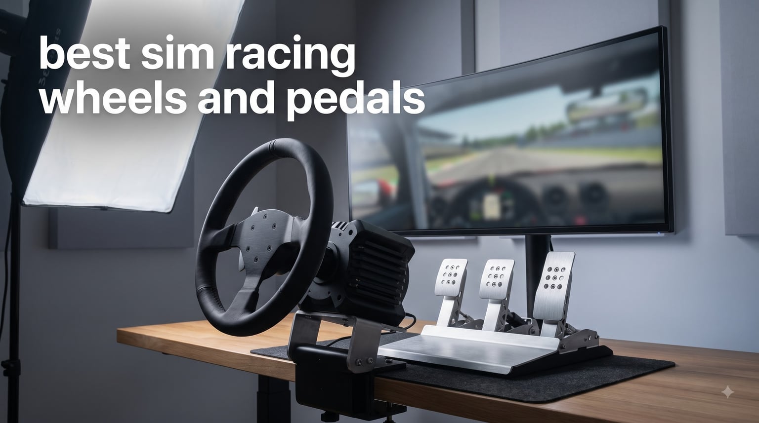 best sim racing wheels and pedals