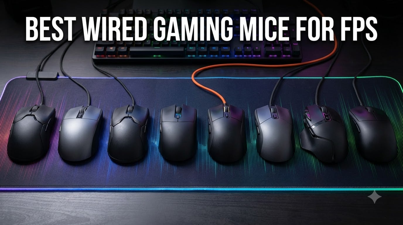 best wired gaming mice for fps