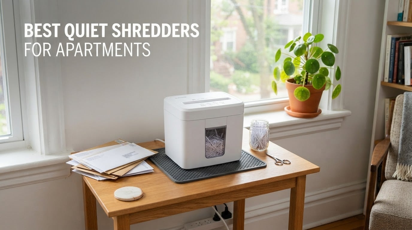 best quiet shredders for apartments
