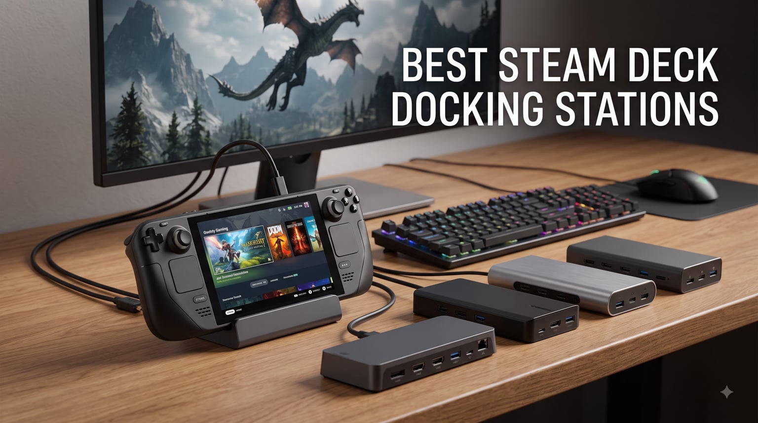 best steam deck docking stations