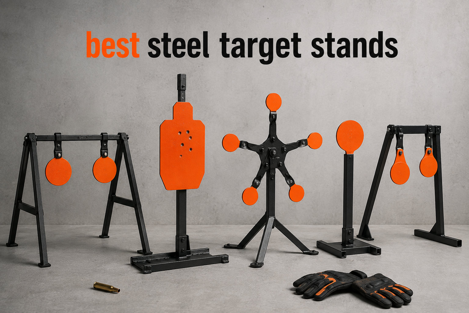 best steel target stands
