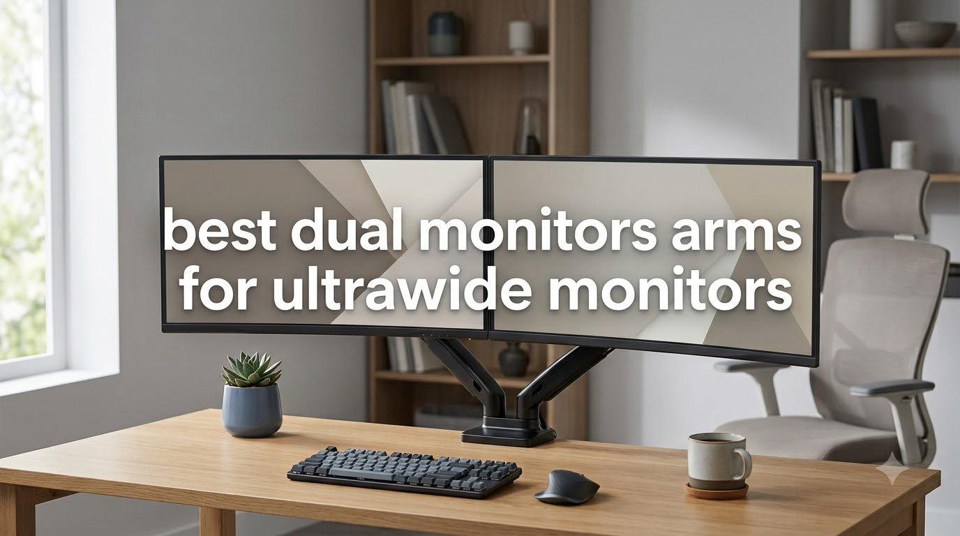 best dual monitors arms for ultrawide monitors