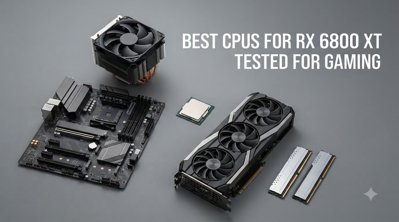 best cpus for rx 6800 xt tested for gaming