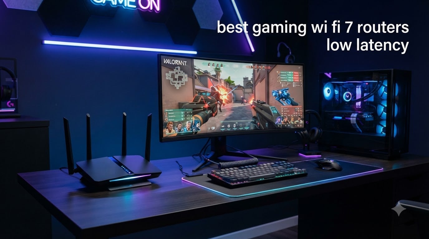 best gaming wi fi 7 routers low latency