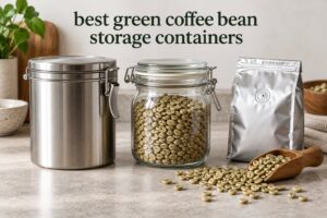 best green coffee bean storage containers