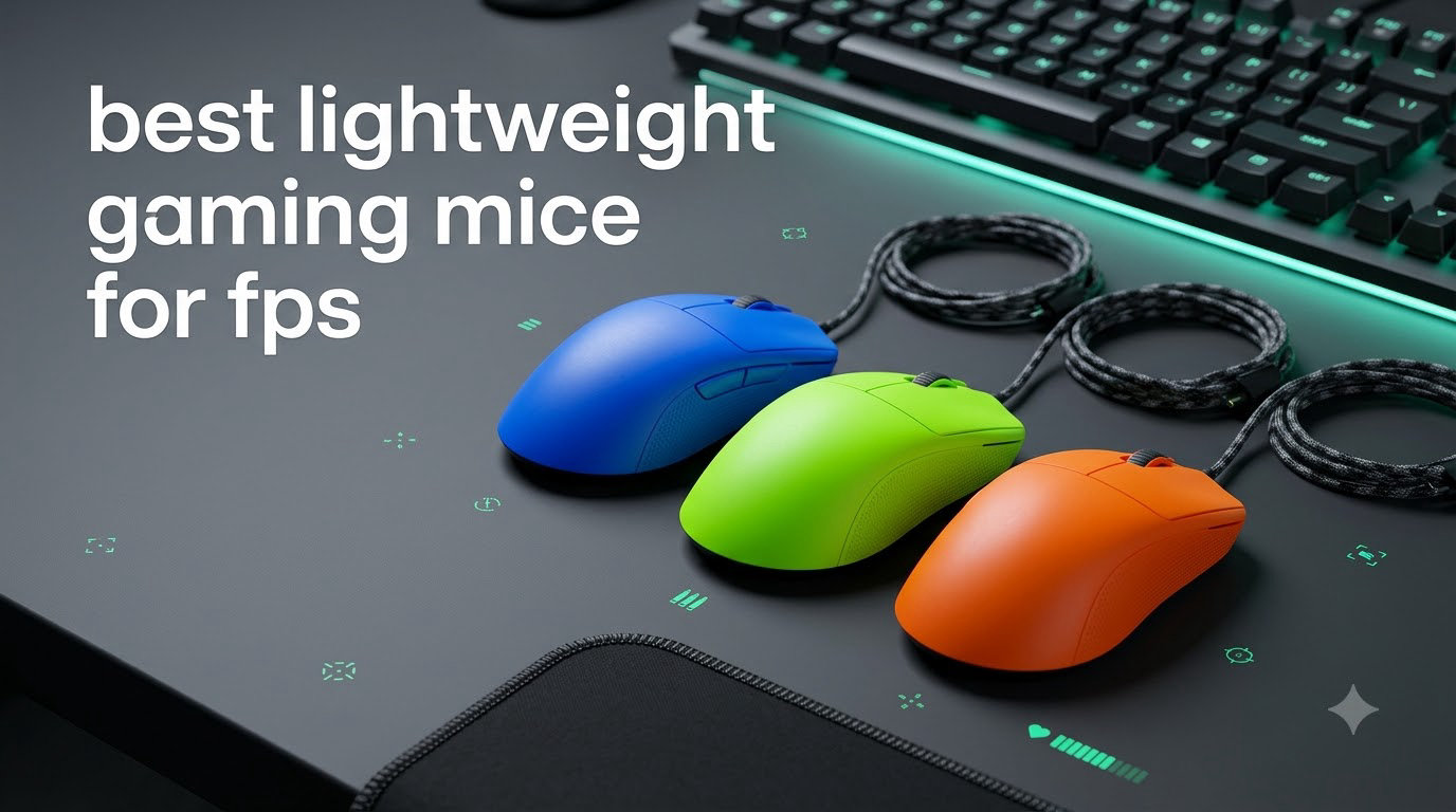 best lightweight gaming mice for fps