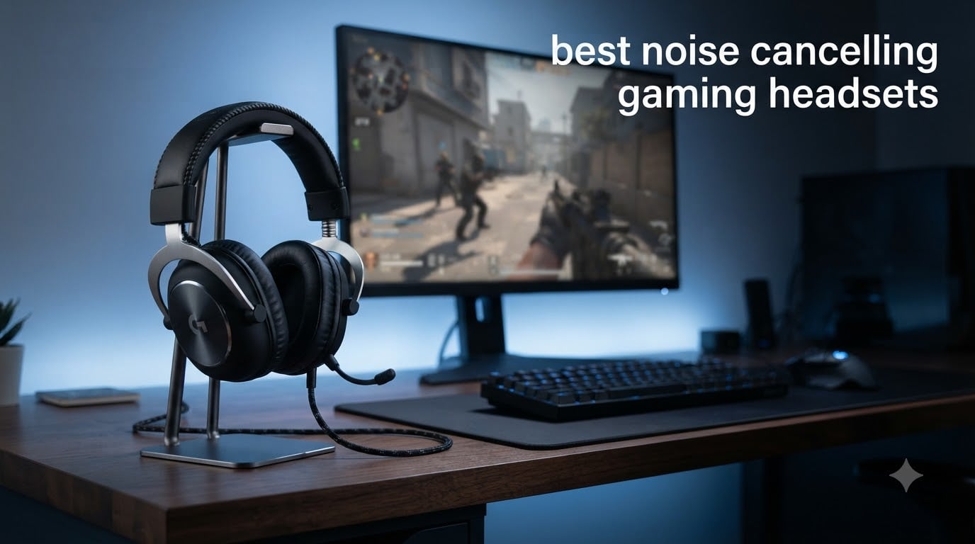 best noise cancelling gaming headsets