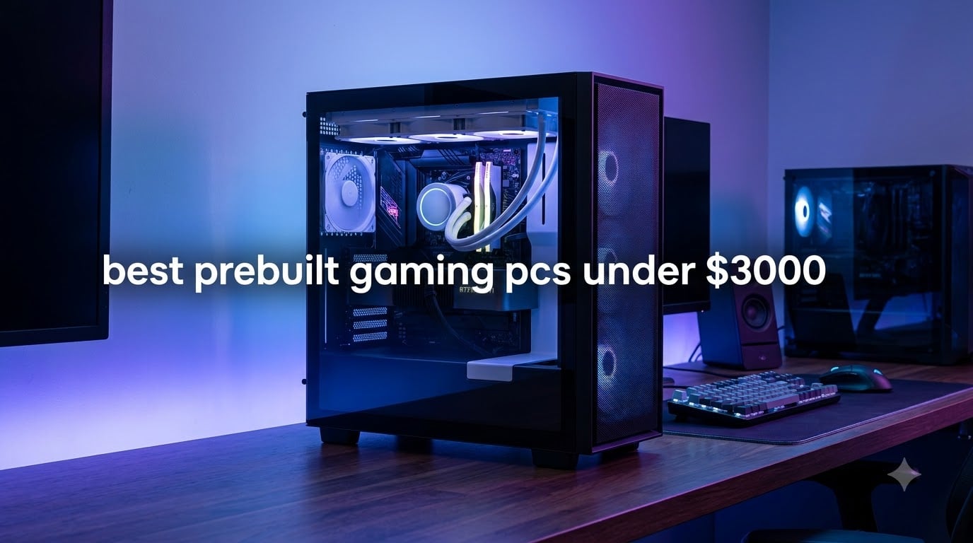 best prebuilt gaming pcs under $3000