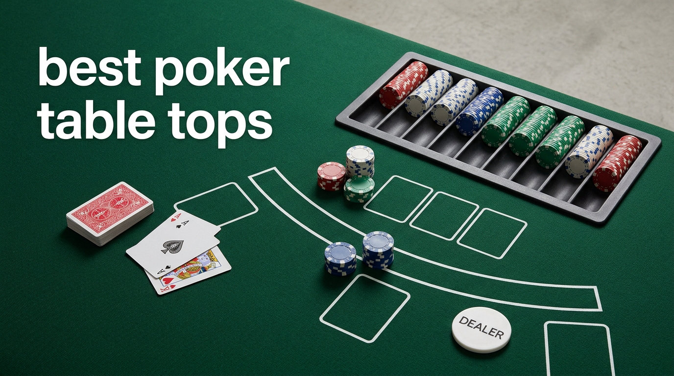 best poker table tops