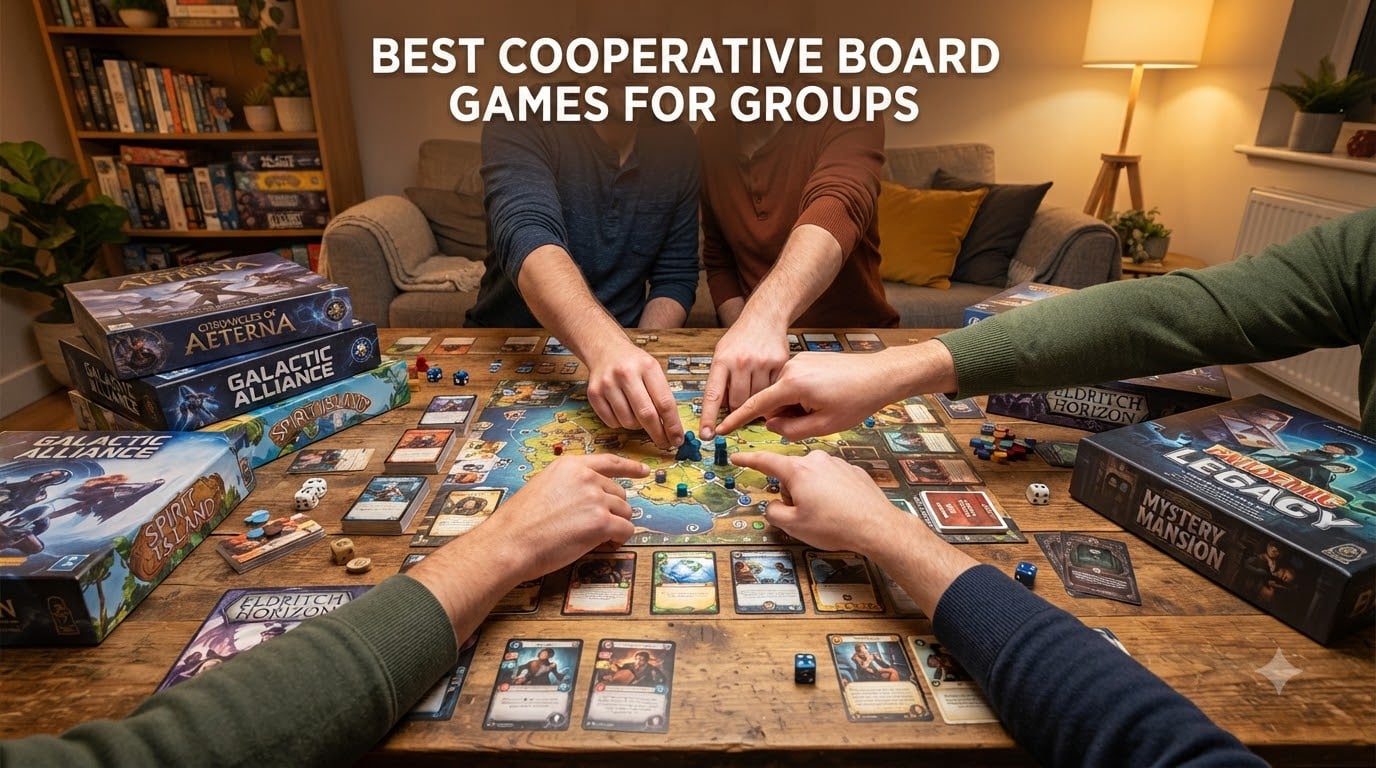 best cooperative board games for groups