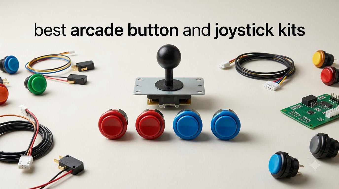 best arcade button and joystick kits
