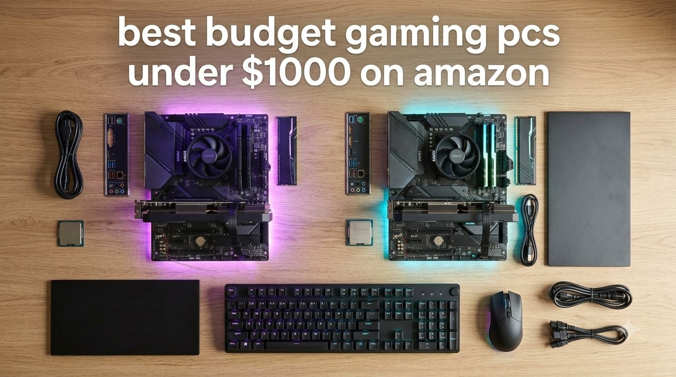 best budget gaming pcs under $1000 on amazon