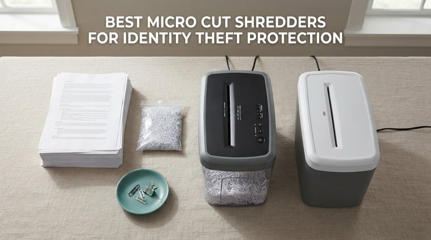 best micro cut shredders for identity theft protection