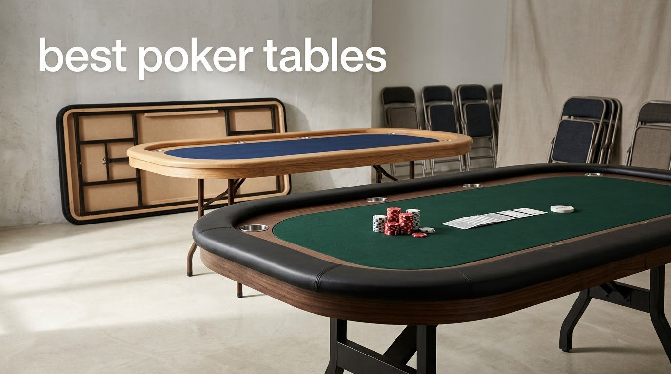 best poker tables