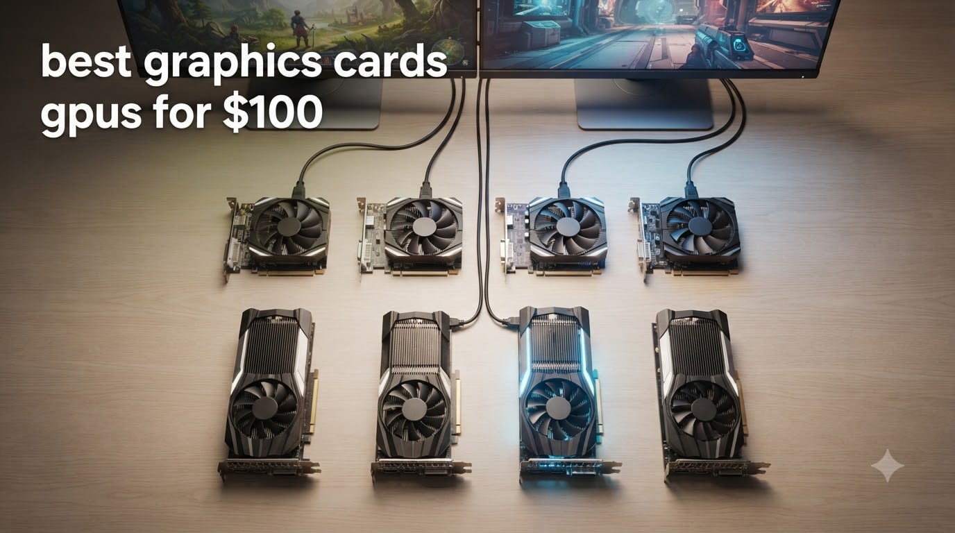 best graphics cards gpus for $100