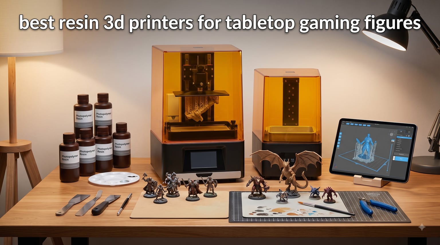 best resin 3d printers for tabletop gaming figures