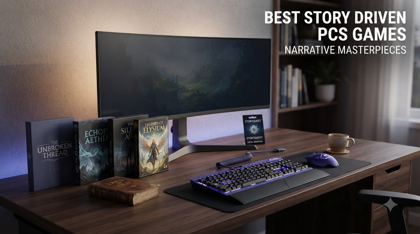 best story driven pcs games narrative masterpieces