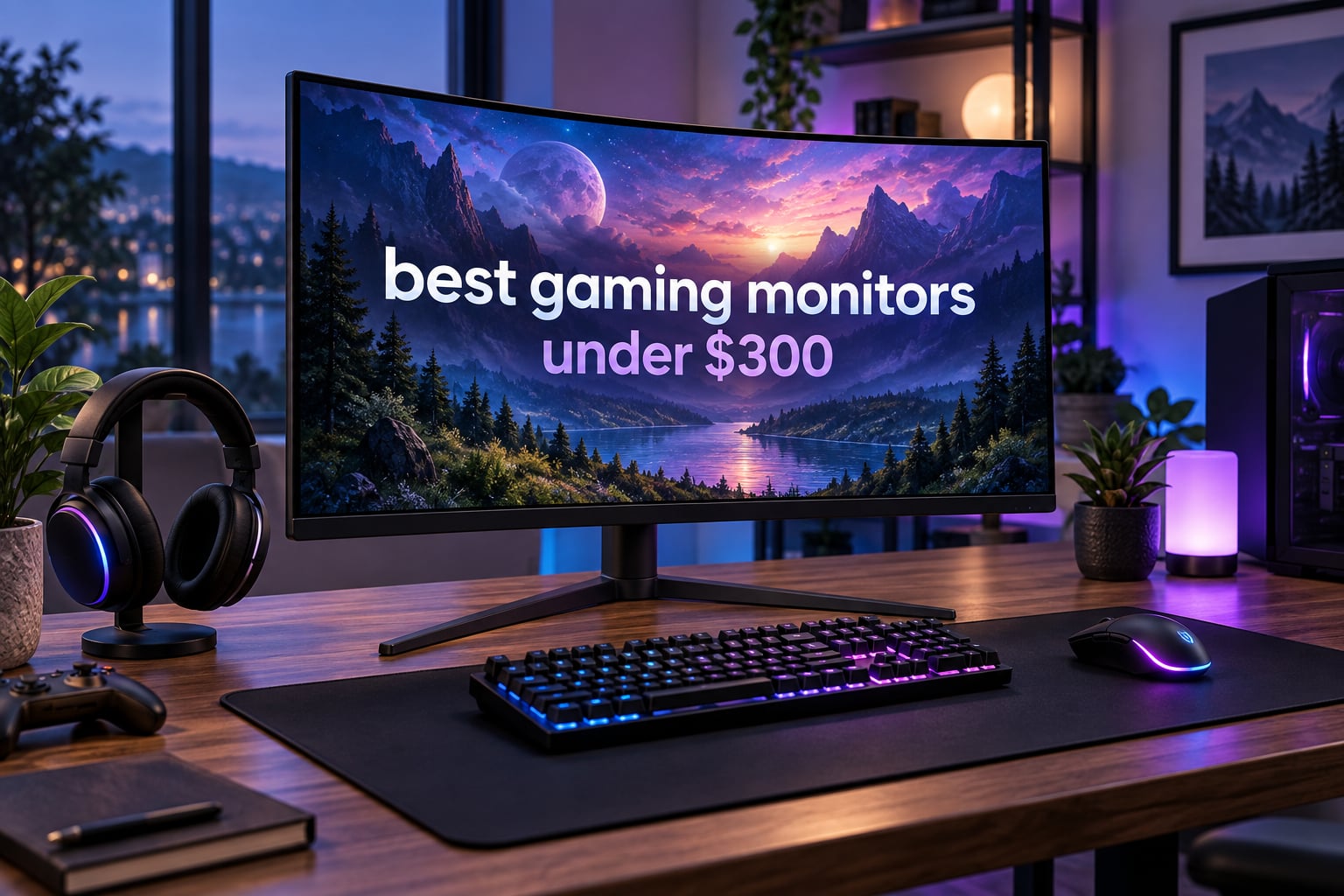 best gaming monitors under $300