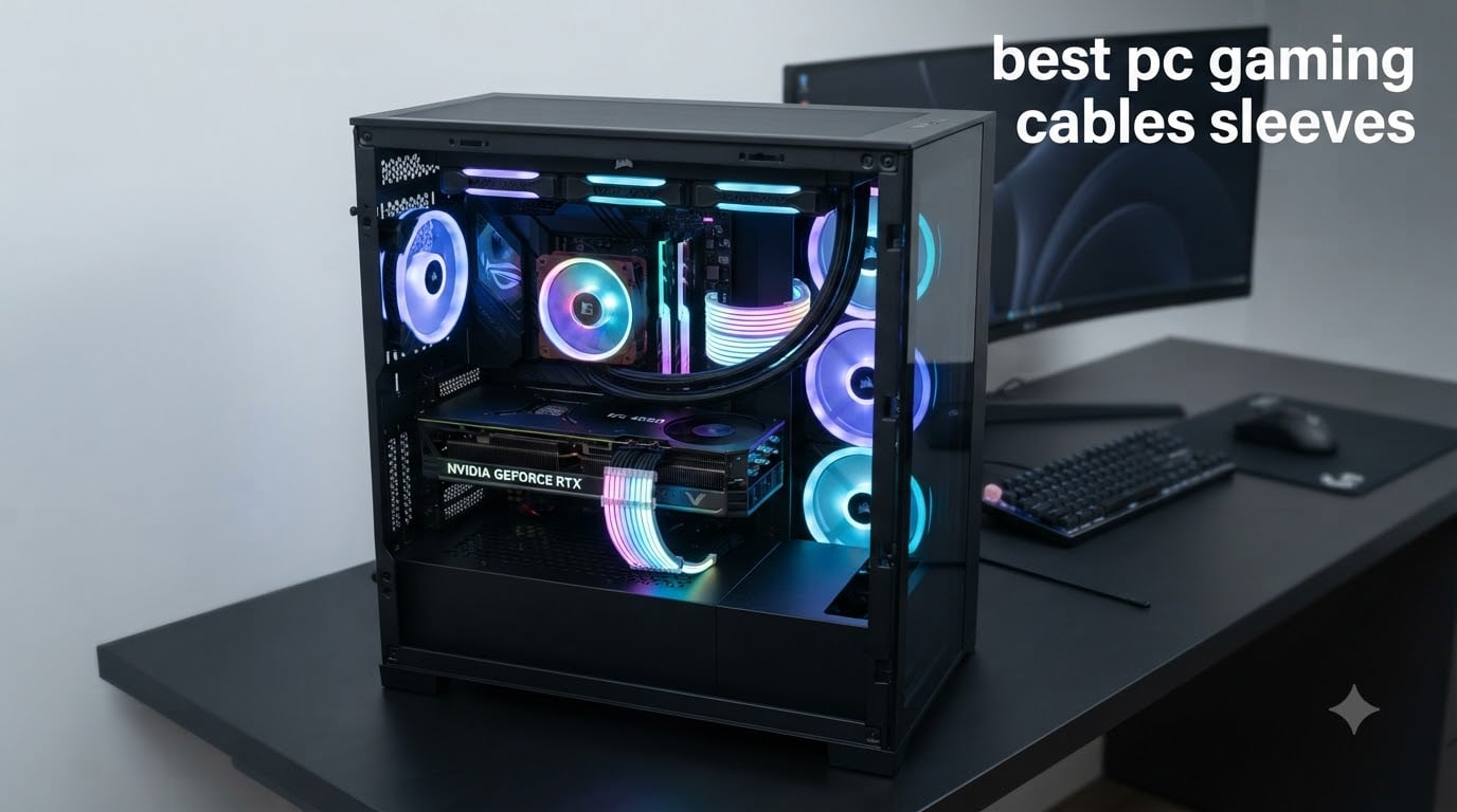 best pc gaming cables sleeves