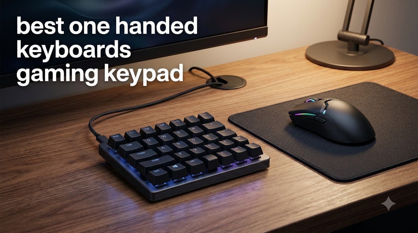 best one handed keyboards gaming keypad