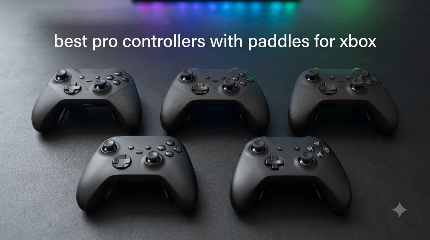 best pro controllers with paddles for xbox