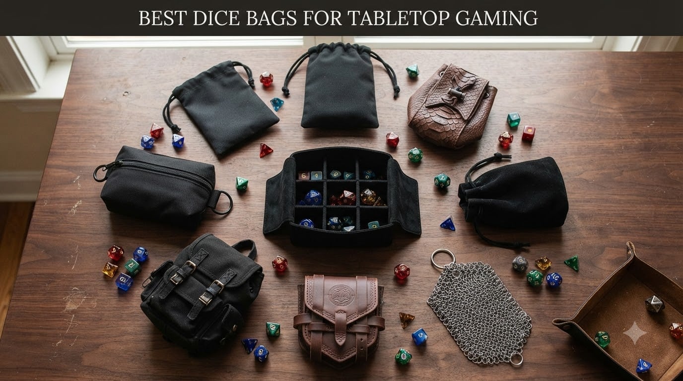 best dice bags for tabletop gaming