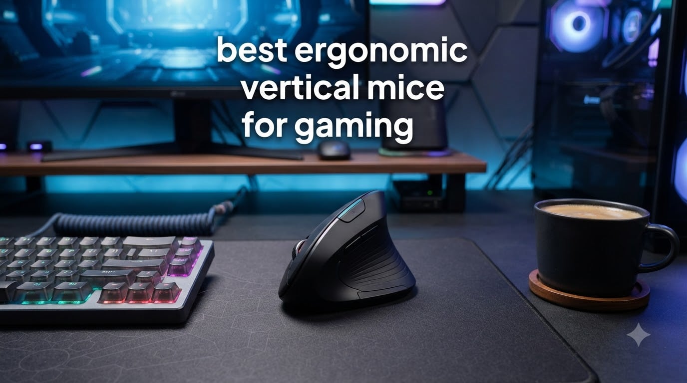 best ergonomic vertical mice for gaming