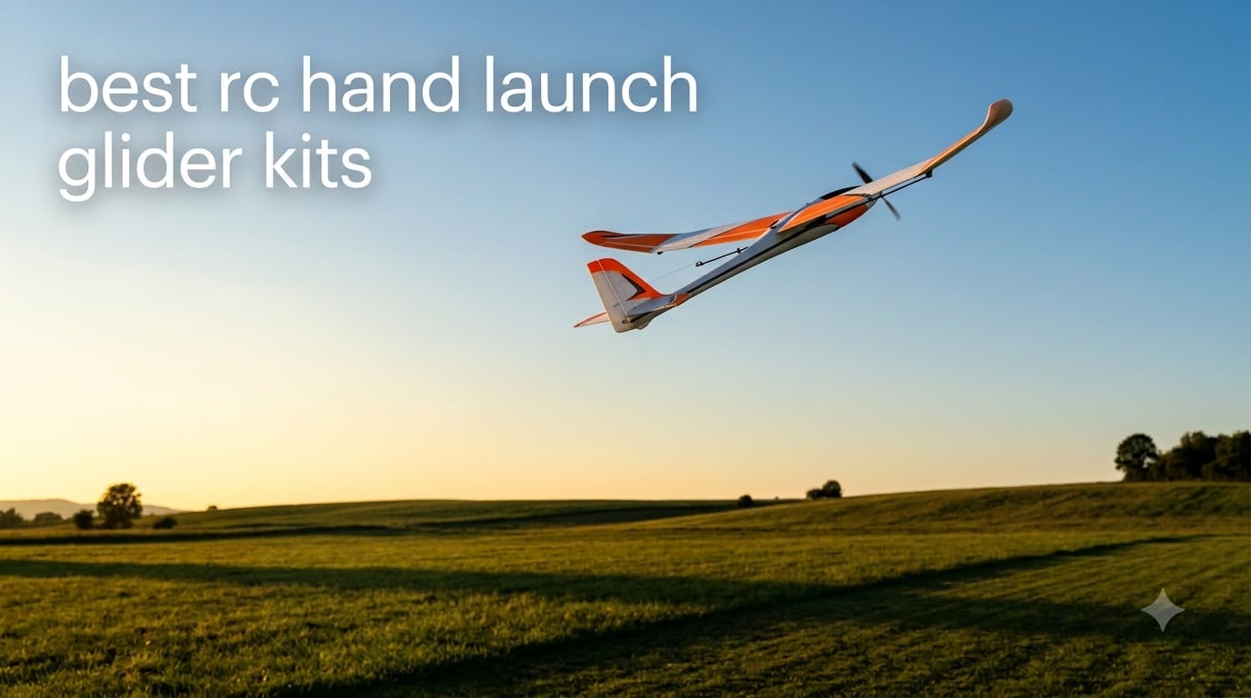 best rc hand launch glider kits